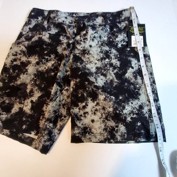 Art Class Boys Black & White Tie-Dye Shorts Size 10 Features Functional Pockets - Picture 1 of 9